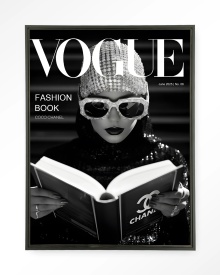 TABLOU - FASHION BOOK BLACK - Img 2