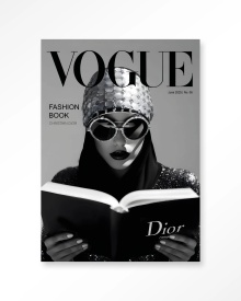 TABLOU - FASHION BOOK WHITE