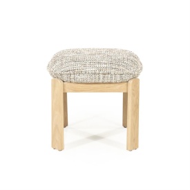 TABURET - LOTTIE - GRI TAUPE NORI - 48(L) x 48(l) x 45(h)