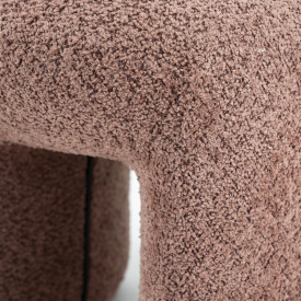 TABURET SAHI - POLIESTER - BEJ - 46(L) x 41(h) x44(l) - Img 3