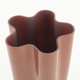VAZĂ FLORI - ROȘU CORAL - 17.5(L) x 17.5(l) x 30(h) - Img 3