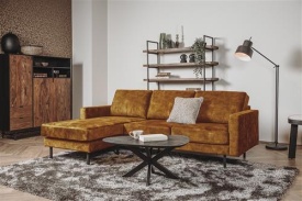 CAMBRIDGE 2 5-AL/AR + CHAISE R/L - ADORE 015 GALBEN PORTOCALIU - 235(L) x 155(l) x 85(h) - Img 2