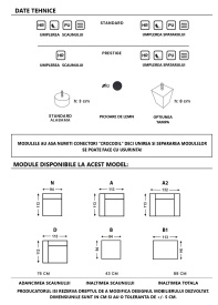 CANAPEA LAZZLO "L" SHAPE - 320(L) x 88(h) x 207(l) cm - Img 6