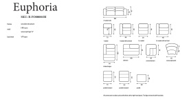 COLTAR MODULAR EUPHORIA - 380(L) x 74(h) x160(l) cm - Img 8