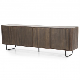 COMODA TV JAMES - DIN LEMN DE MANGO [FSC] SI METAL - MARO - 180(L) x 61(h) x 40(l) - Img 7