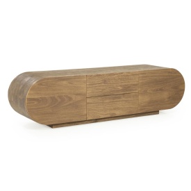 COMODA TV KING - LEMN DE MANGO - MARO - 160(L) x 40(l) x 43(h) cm - Img 5