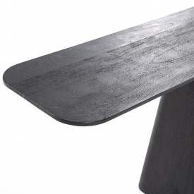 CONSOLA - LEMN DE MANGO - NEGRU - 180(L) x 75(h) x 40(l) - Img 5