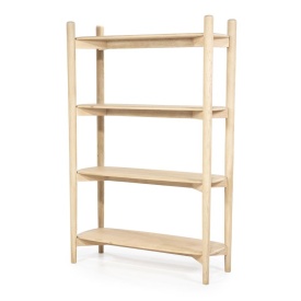 DULAP SELBU - STEJAR - NATURAL - 110(L) x 40(l) x 170(h) cm - Img 2