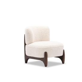 FOTOLIU PELMO - METAL / LEMN / MATERIAL 100% POLIESTER - ALB (CULOAREA SE POATE ALEGE) - 63(L) x 74(h) x 71(l)