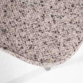 JARI - METAL ȘI ȚESĂTURĂ - TAUPE - 66(L) x 57(l) x 72.5(h) - Img 6