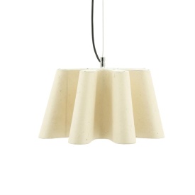 LAMPA SUSPENDATA MEANDER - HARTIE SI METAL - NATURAL - 40(L) x 40(l) x 20(h)