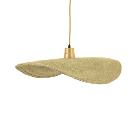 LAMPĂ SUSPENDATĂ - SOLA MICĂ - NATURALĂ - 60(L) x 7(l)