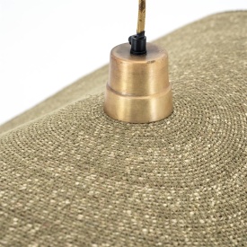 LAMPĂ SUSPENDATĂ - SOLA MICĂ - NATURALĂ - 60(L) x 7(l) - Img 2