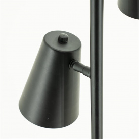 LAMPADAR COLE - METAL - NEGRU - 24(L) x 156(h) x 34(l) - Img 3