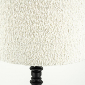 LAMPADAR PULSE - METAL/TESATURA - BEJ/NERGU - 46(L) x 159(h) x 46(l) - Img 3