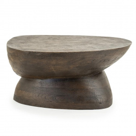 MASA DE CAFEA COBBLE - LEMN DE MANGO [FSC] - MARO - 75(L) x 35(h) x 59(l) - Img 1