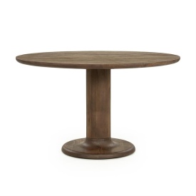 MASĂ DE DINING COCO - MARO DESCHIS - 130(L) x 130(l) x 77(h)