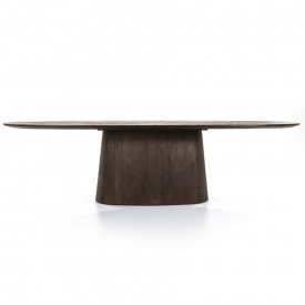 MASA DE DINING NEAGRA - LEMN DE MANGO - MARO - 300(L) x 76(h) x 110(l) - Img 1
