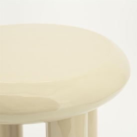 MASA LATERALA BALON - METAL - BEJ - 43(L) x 43(l) x 45(h) - Img 3