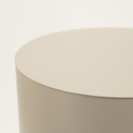 MASA LATERALA MESITA - FIER - TAUPE - 37(L) x 37(l) x 45(h) - Img 2