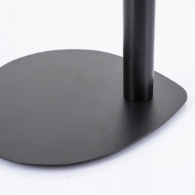 MASA LATERALA SNOWFLAKE MICA - METAL - NEGRU - 34(L) x 55(h) x 32(l) - Img 2