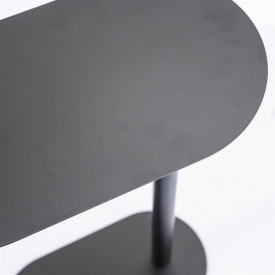 MASA LATERALA SPOT MICA - METAL - NEGRU - 43(L) x 55(h) x 24(l) - Img 3
