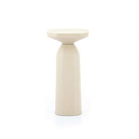 MASA LATERALA SQUAND MICA - ALUMINIU - BEJ - 27(L) x 54(h) x 27(l) - Img 1