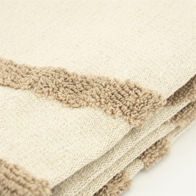 PATURICA MAJANI - 95% BUMBAC 5% POLIESTER - TAUPE - 170(L) x 130(l) x 2(h) - Img 2