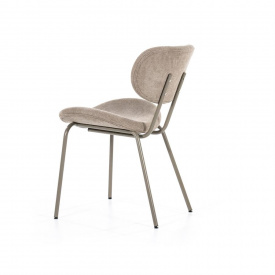 SCAUN ACE - METAL / TESATURA - BEJ - 50(L) x 80(h) x 61(l) - Img 7