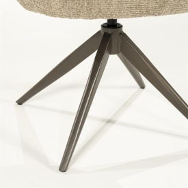 SCAUN ALISSA - GRI TAUPE ORO - 65(L) x 63(l) x 80(h) - Img 10