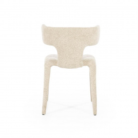 SCAUN HAVE - TESATURA / METAL / LEMN - CREM PORTO - 52(L) x 78.5(h) x 56.5(l) - Img 6