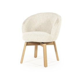 SCAUN LIVIA - BEJ HUSH - 65(L) x 63(l) x 80(h)