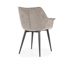 SCAUN SANDY - METAL / LEMN / TESATURA 100% POLIESTER - BEJ - 67(L) x 83(h) x 64.5(l) - Img 7