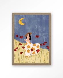 TABLOU - GIRL IN A POPPYFIELD - Img 11