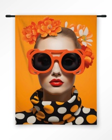 TABLOU - ORANGE FLOWER - Img 6