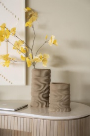 VAZA MAE MARE - CERAMICA - BEJ - 17(L) x 17(l) x 30(h) - Img 3