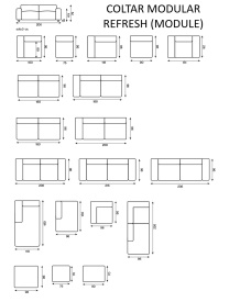 COLTAR MODULAR REFRESH - (3SA + OWCE) - 304(L) x 79(h) x 226(l) - Img 5