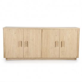 COMODA ROSENBORG - DIN LEMN DE STEJAR & FURNIR DE STEJAR - NATURAL - 175(L) x 75(h) x 45(l)