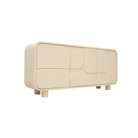 COMODA TV ALVIANO - CREM - LEMN - 180(L) x 40(l) x (h)