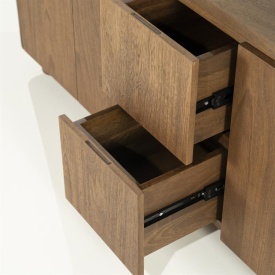 COMODA TV EDWARD - LEMN DE MANGO - MARO - 160(L) x 40(l) x 61(h) cm - Img 11