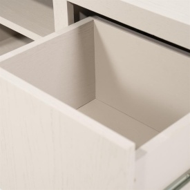 COMODA TV HELSINKI CM - LEMN SI FURNIR DE STEJAR - TAUPE - 200(L) x 42(l) x 45(h) cm - Img 7