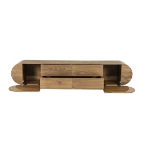 COMODA TV KING - LEMN DE MANGO - MARO - 210(L) x 40(l) x 43(h) cm - Img 6