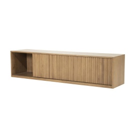 COMODA TV MILO - LEMN SI FURNIR DE STEJAR - MARO - 180(L) x 42(l) x 43(h) cm - Img 9