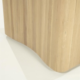 DULAP JOSH - LEMN SI FURNIR DE STEJAR - NATURAL - 120(L) x 50(l) x 210(h) cm - Img 10