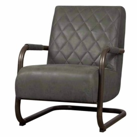 FOTOLIU CIVO BULL - METAL / MATERIAL - NEGRU / ANTRACIT - 86(L) X 83(H) X 65(L)