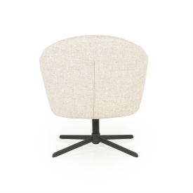FOTOLIU CONNOR DONNA - TESATURA SI METAL - BEJ - 74.5(L) x 77(l) x 78.5(h) cm - Img 6
