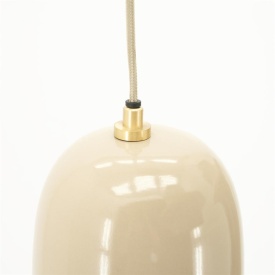 LAMPĂ SUSPENDATĂ - CLUSTER BELLURE - BEJ - 50(L) x 50(l) x 54(h) - Img 3