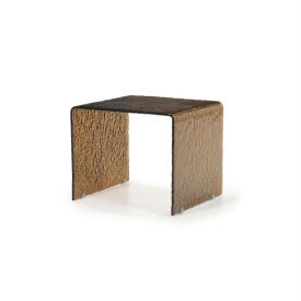 MASA CAFEA RIPPLE - STICLA - MARO - 50(L) x 45(l) x 42(h) - Img 2