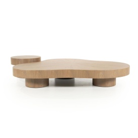 MASA DE CAFEA BOBBIE DESCHIS - FURNIR DE NUC - MARO - 150(L) x 110(l) x 25(h) cm - Img 8