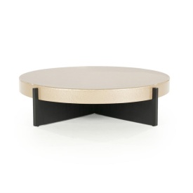 MASA DE CAFEA JULIET - MDF - BEJ - 110(L) x 110(l) x 28(h) cm - Img 1